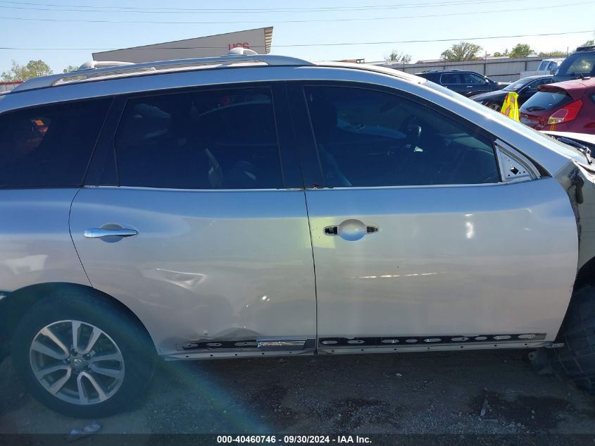 2013 Nissan Pathfinder Sl VIN: 5N1AR2MN6DC658935 Lot: 40460746