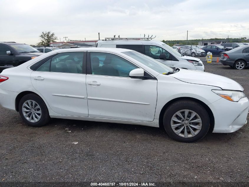 2016 Toyota Camry Le/Xle/Se/Xse VIN: 4T4BF1FK5GR581604 Lot: 40460757