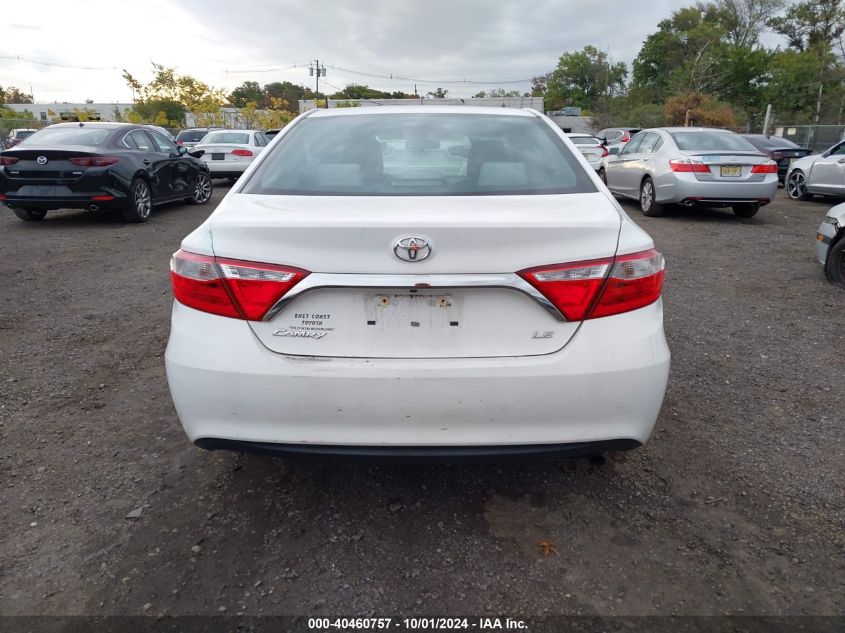 2016 Toyota Camry Le/Xle/Se/Xse VIN: 4T4BF1FK5GR581604 Lot: 40460757