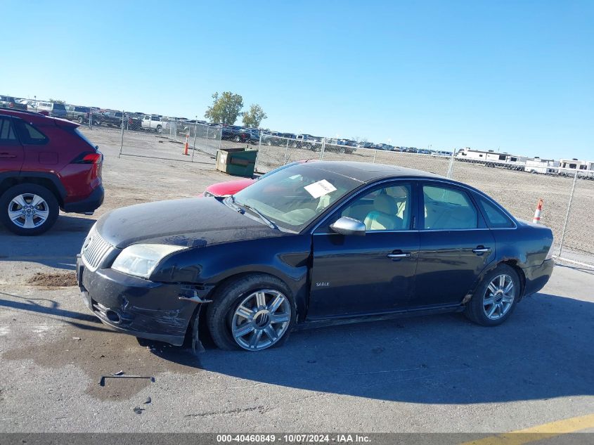 2008 Mercury Sable Premier VIN: 1MEHM42W58G626211 Lot: 40460849