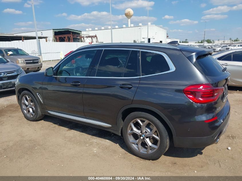 5UXTY3C07M9G24254 2021 BMW X3 Sdrive30I