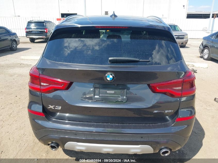 5UXTY3C07M9G24254 2021 BMW X3 Sdrive30I