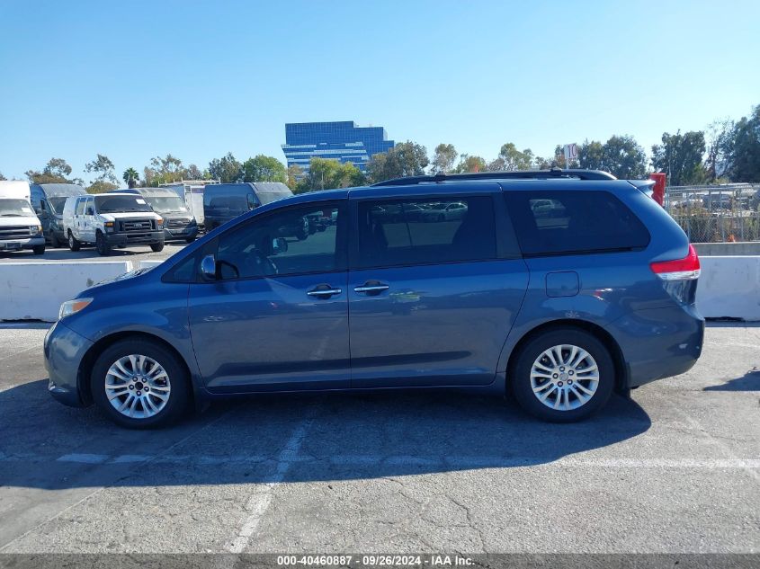 2013 Toyota Sienna Xle V6 8 Passenger VIN: 5TDYK3DC6DS341800 Lot: 40460887