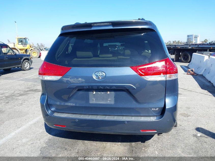 2013 Toyota Sienna Xle V6 8 Passenger VIN: 5TDYK3DC6DS341800 Lot: 40460887