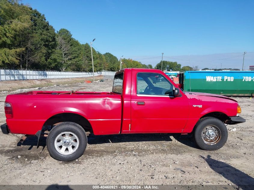 1FPYR10C91TA19607 2001 Ford Ranger