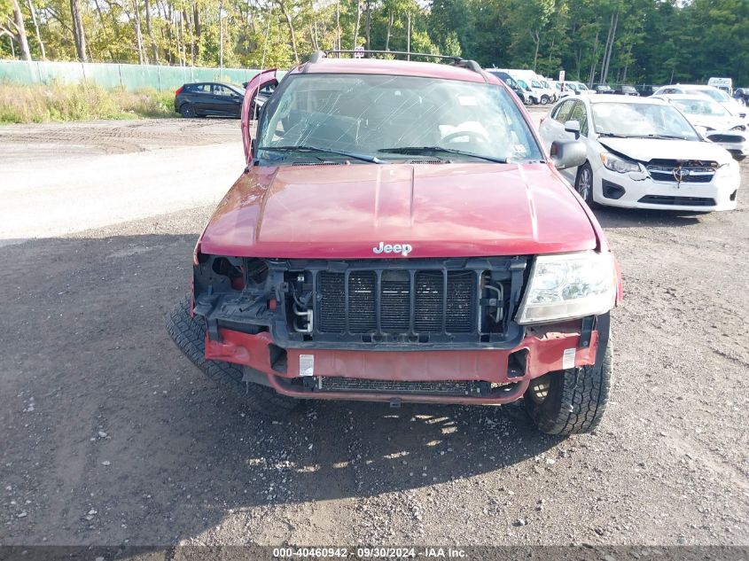 2004 Jeep Grand Cherokee Limited VIN: 1J4GW58N04C396648 Lot: 40460942