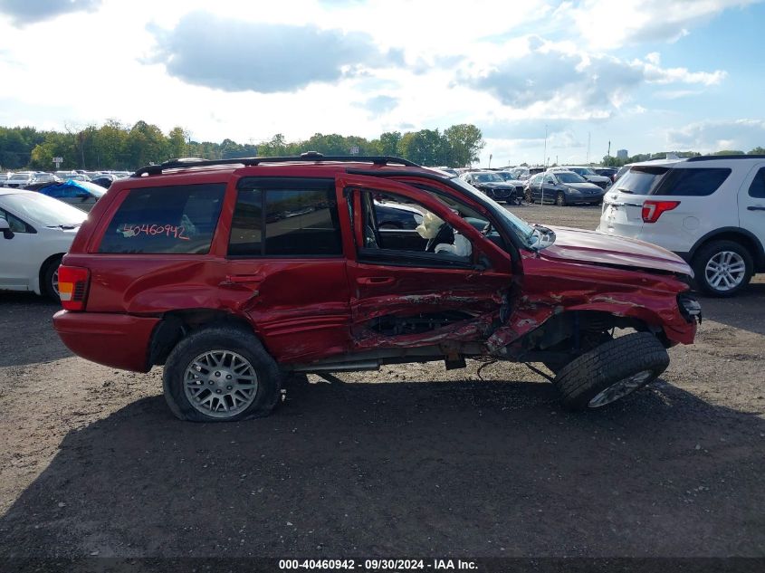 2004 Jeep Grand Cherokee Limited VIN: 1J4GW58N04C396648 Lot: 40460942