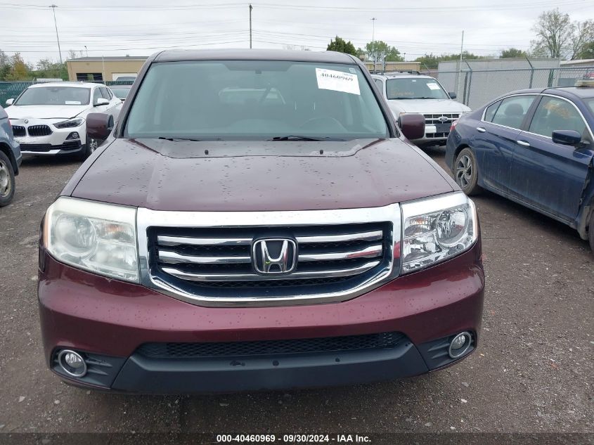 2013 Honda Pilot Exl VIN: 5FNYF4H5XDB067687 Lot: 40460969