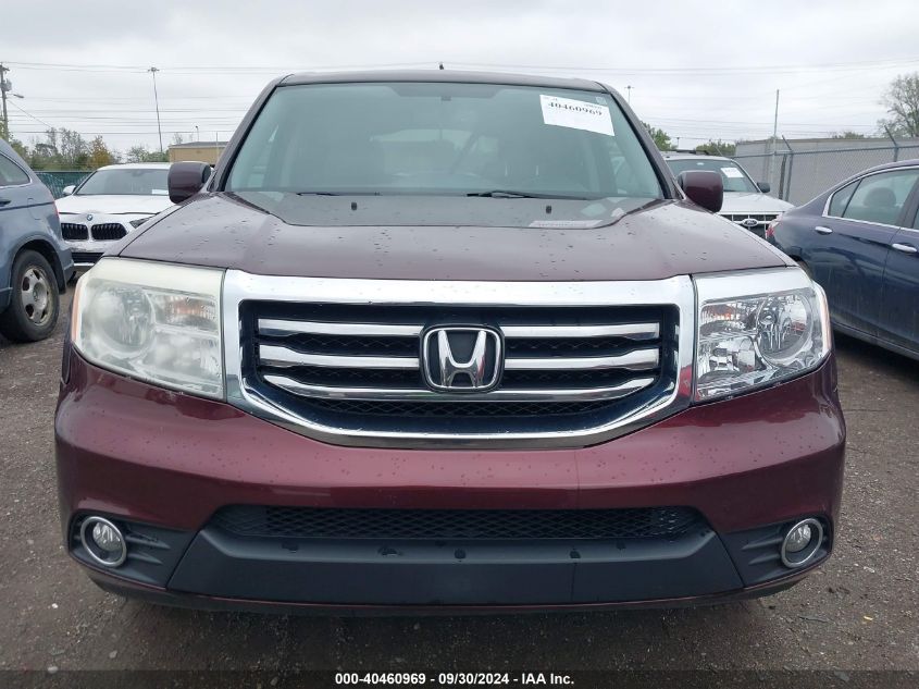 2013 Honda Pilot Exl VIN: 5FNYF4H5XDB067687 Lot: 40460969