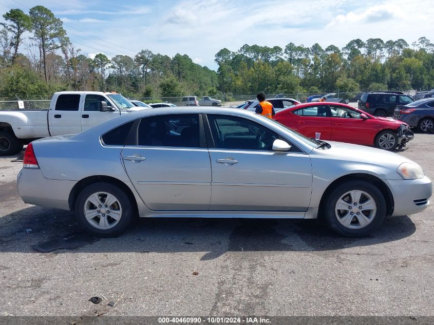 2012 Chevrolet Impala Ls VIN: 2G1WF5E30C1268914 Lot: 40460990