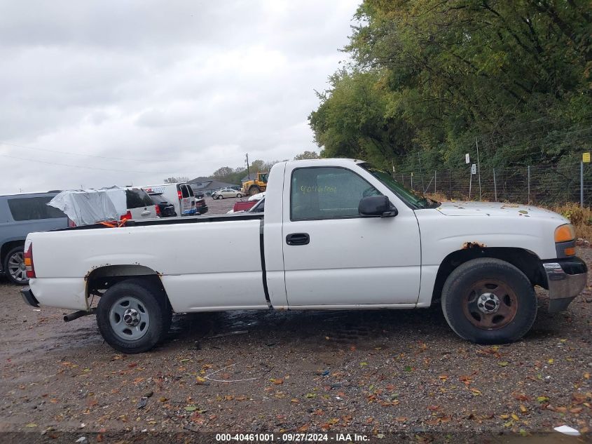 2002 GMC Sierra 1500 Standard VIN: 1GTEC14W92Z341252 Lot: 40461001