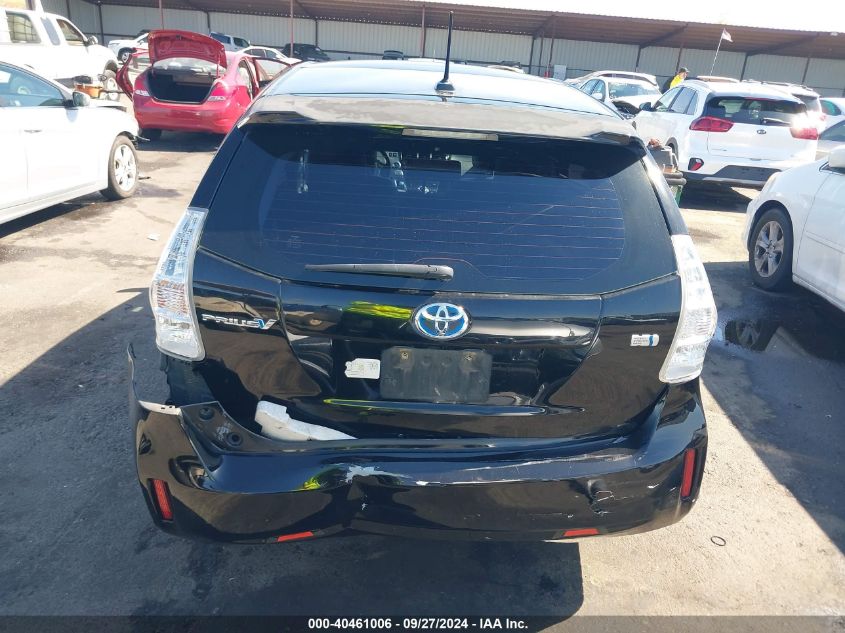 2012 Toyota Prius V Five VIN: JTDZN3EU6C3034078 Lot: 40461006