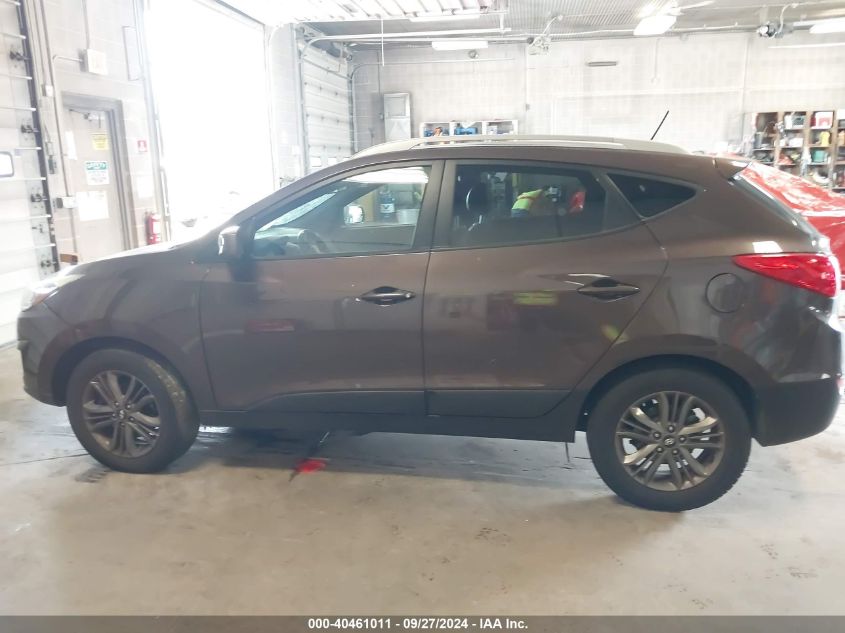 2014 Hyundai Tucson Se VIN: KM8JUCAG6EU908941 Lot: 40461011