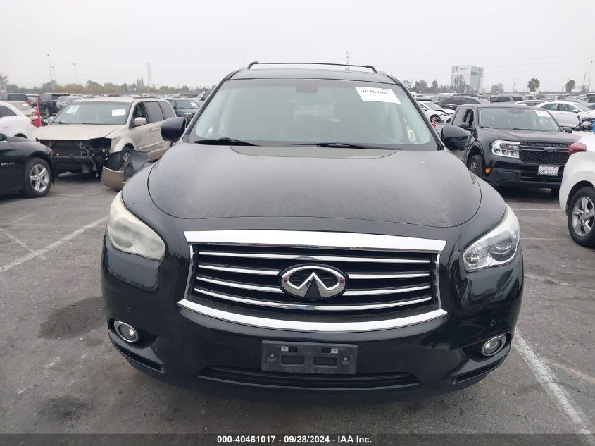 2013 Infiniti Jx35 VIN: 5N1AL0MN8DC325819 Lot: 40461017