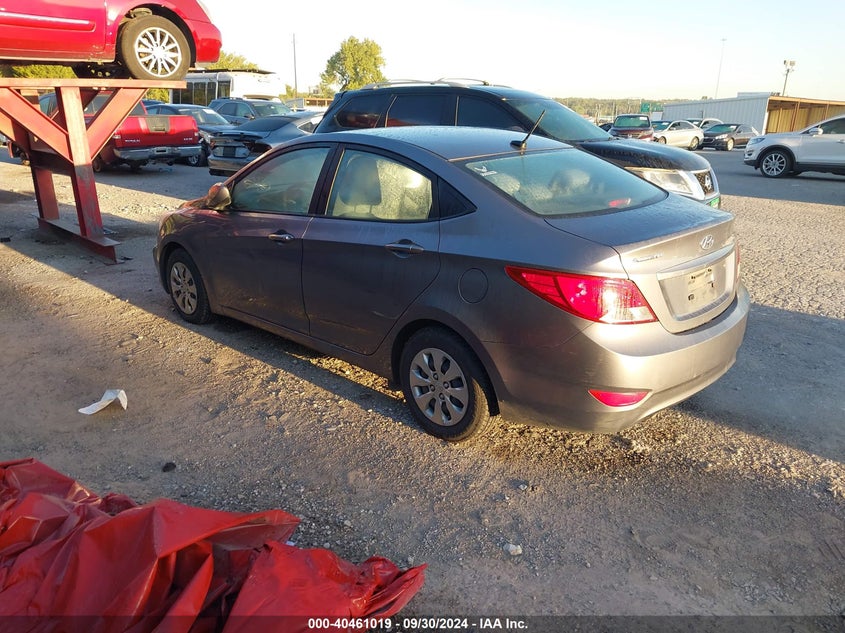 VIN KMHCT4AE8HU223392 2017 HYUNDAI ACCENT SE
