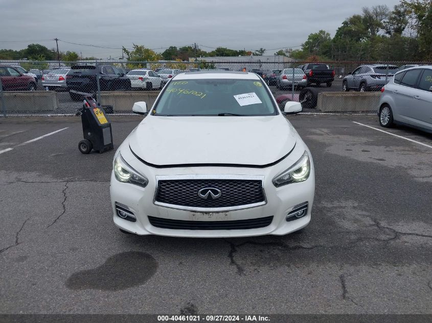 2017 Infiniti Q50 3.0T Signature Edition VIN: JN1EV7AROHM838663 Lot: 40461021