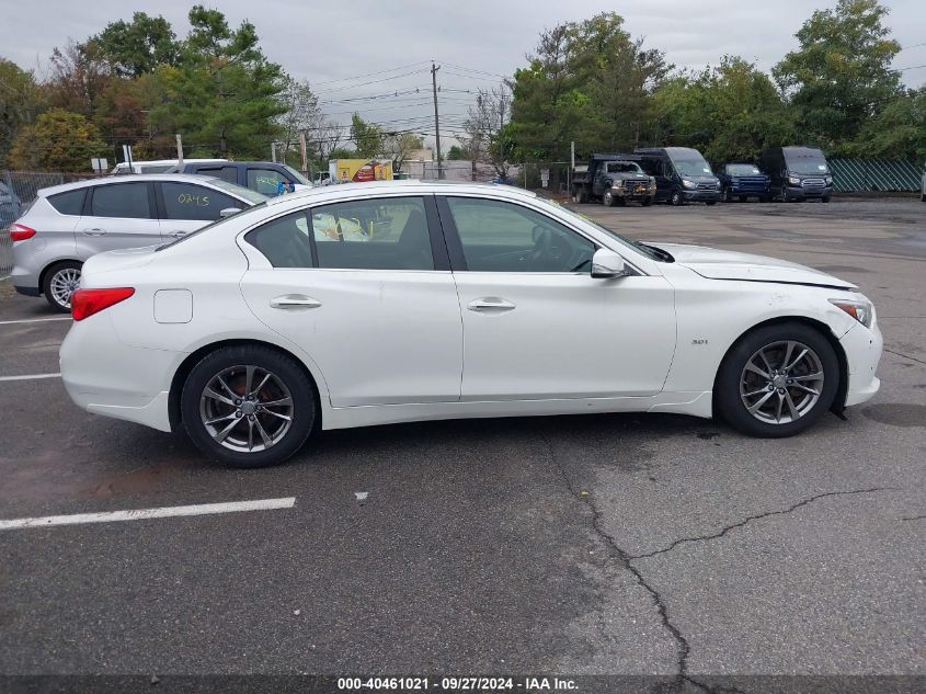 2017 Infiniti Q50 3.0T Signature Edition VIN: JN1EV7AROHM838663 Lot: 40461021