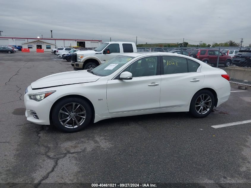 2017 Infiniti Q50 3.0T Signature Edition VIN: JN1EV7AROHM838663 Lot: 40461021