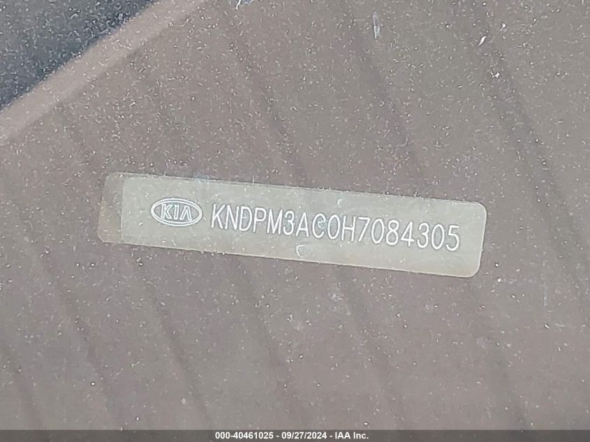 KNDPM3AC0H7084305 2017 Kia Sportage Lx