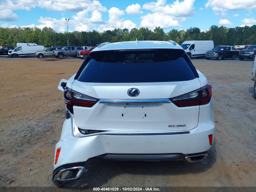 2019 Lexus Rx 350 VIN: 2T2ZZMCA6KC130412 Lot: 40461029