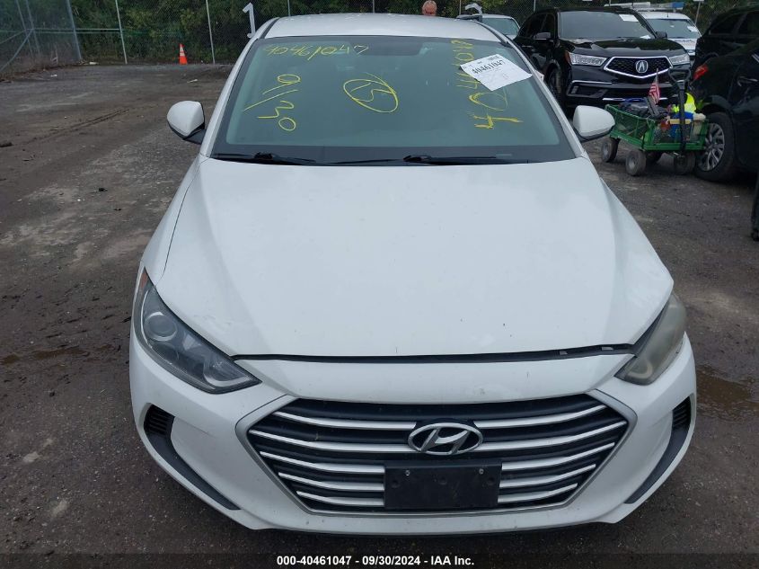 2017 Hyundai Elantra Se VIN: 5NPD74LFXHH209281 Lot: 40461047