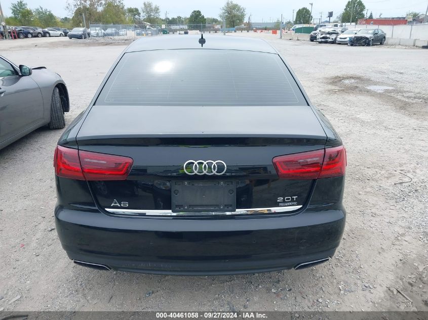 2016 Audi A6 2.0T Premium Plus VIN: WAUGFAFC6GN008554 Lot: 40461058