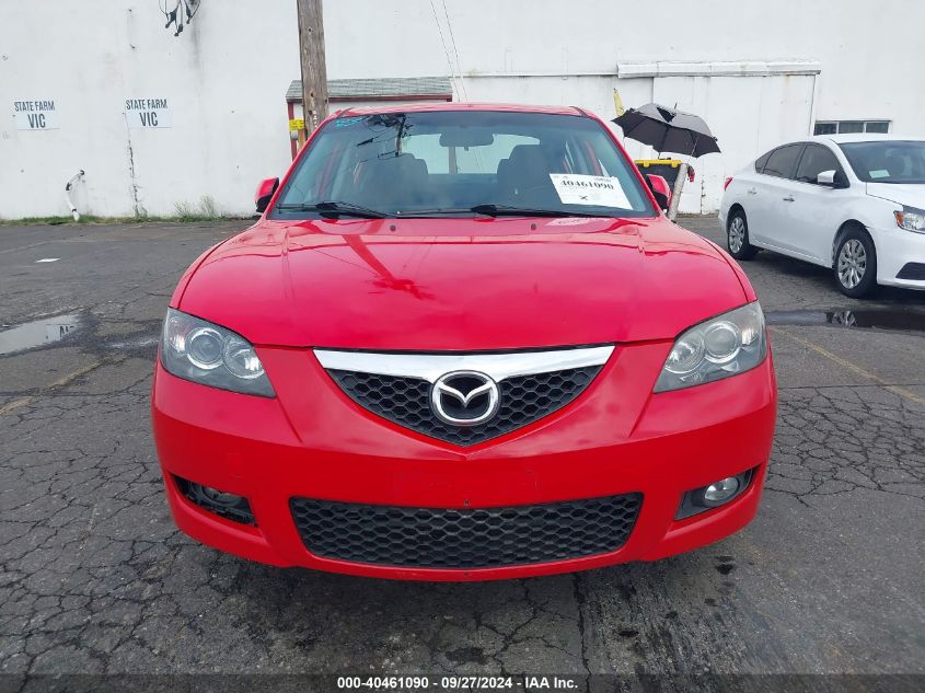 JM1BK323181814904 2008 Mazda Mazda3 S Touring