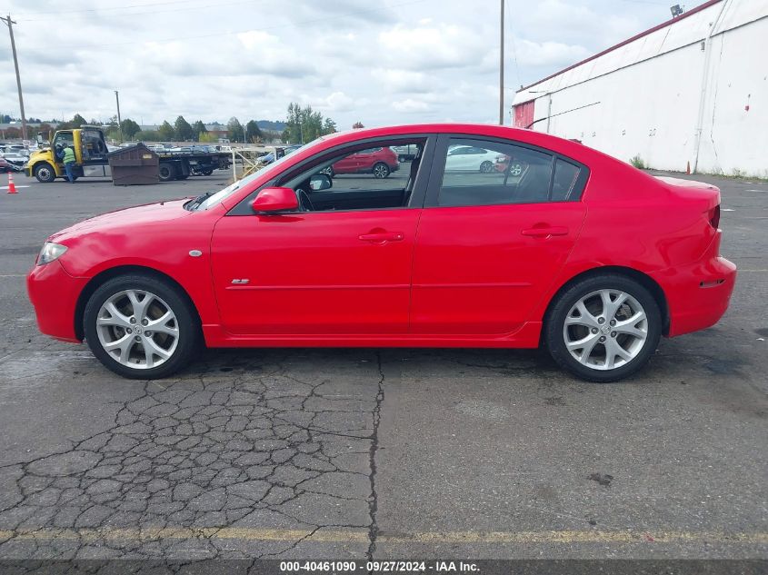 2008 Mazda Mazda3 S Touring VIN: JM1BK323181814904 Lot: 40461090