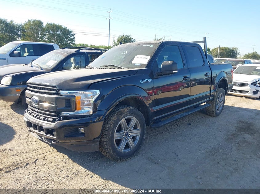 VIN 1FTEW1EP7KFC28383 2019 FORD F-150 XLT