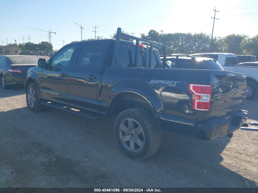VIN 1FTEW1EP7KFC28383 2019 FORD F-150 XLT