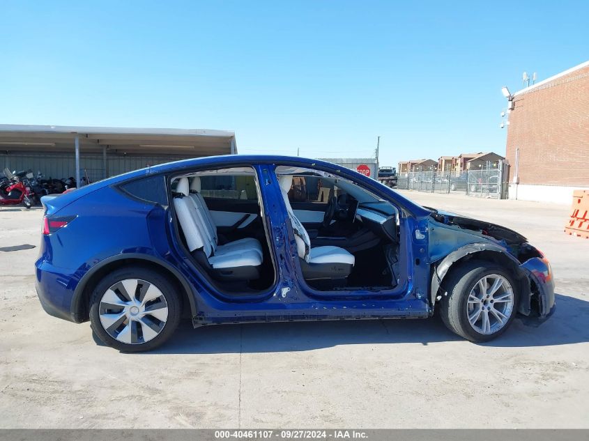 2021 Tesla Model Y Performance Dual Motor All-Wheel Drive/Standard Range Rear-Wheel Drive VIN: 5YJYGAEDXMF142766 Lot: 40461107