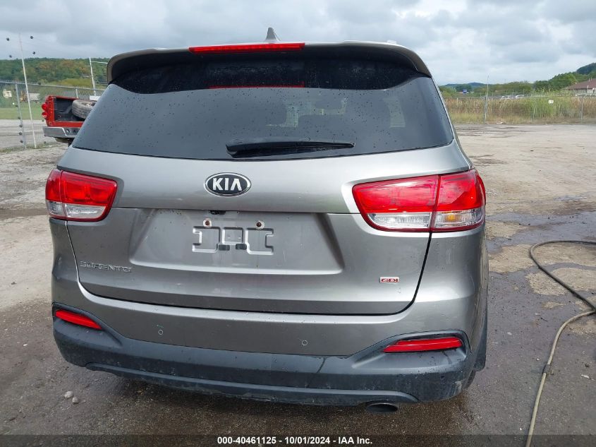 5XYPGDA35JG425218 2018 Kia Sorento 2.4L Lx