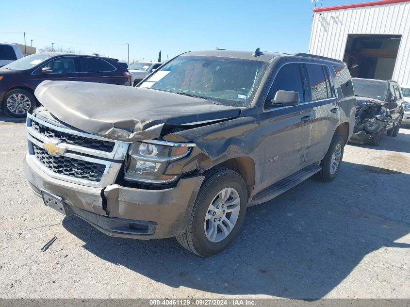 VIN 1GNSCAKC5FR632663 2015 CHEVROLET TAHOE no.2