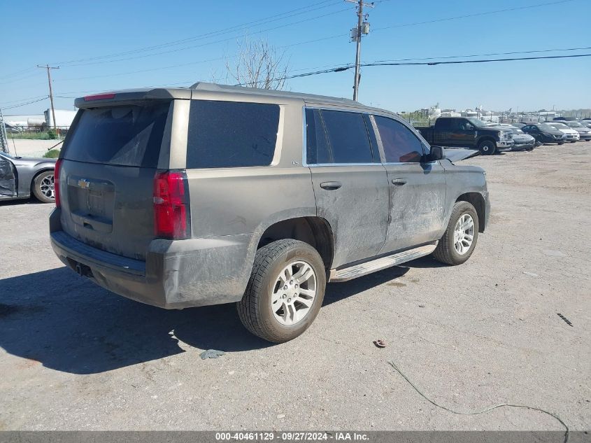 VIN 1GNSCAKC5FR632663 2015 CHEVROLET TAHOE no.4