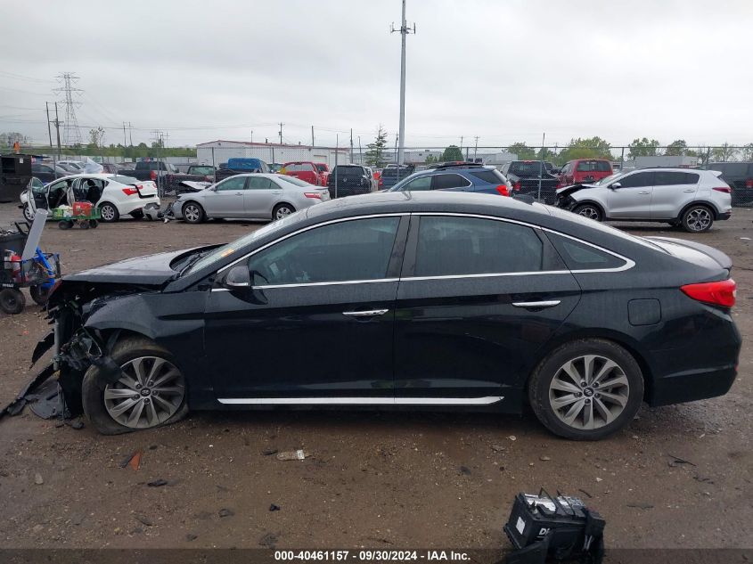 2017 Hyundai Sonata Sport VIN: 5NPE34AF0HH583014 Lot: 40461157