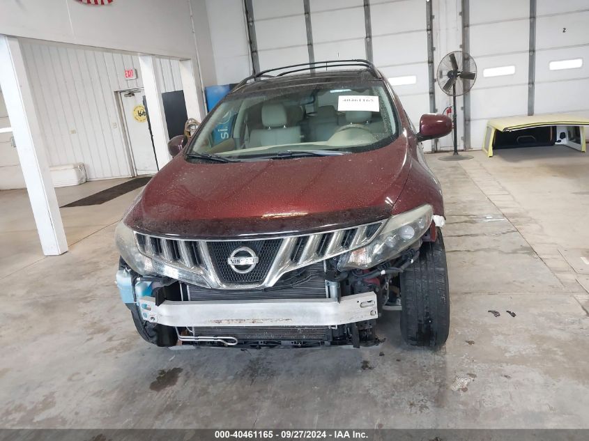 2009 Nissan Murano Sl VIN: JN8AZ18W89W211888 Lot: 40461165