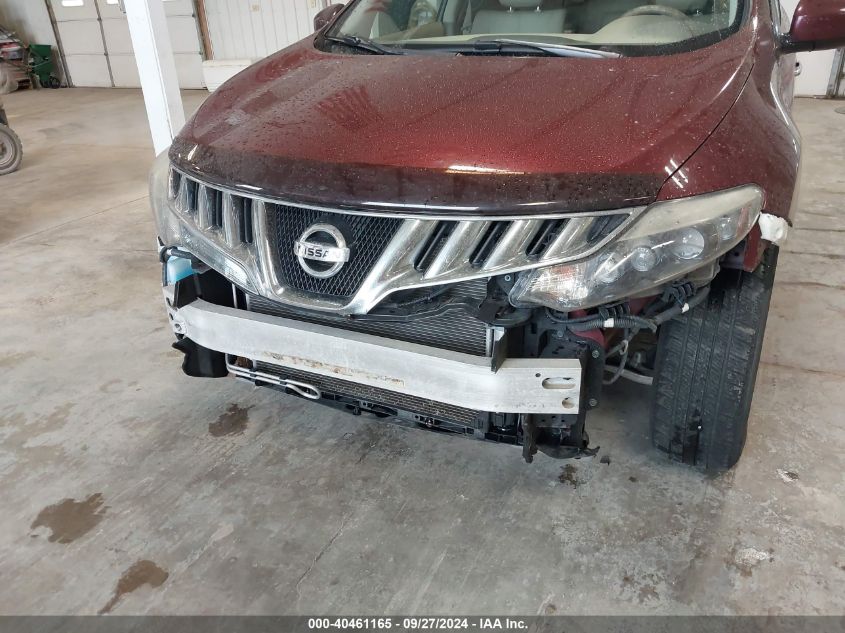 2009 Nissan Murano Sl VIN: JN8AZ18W89W211888 Lot: 40461165