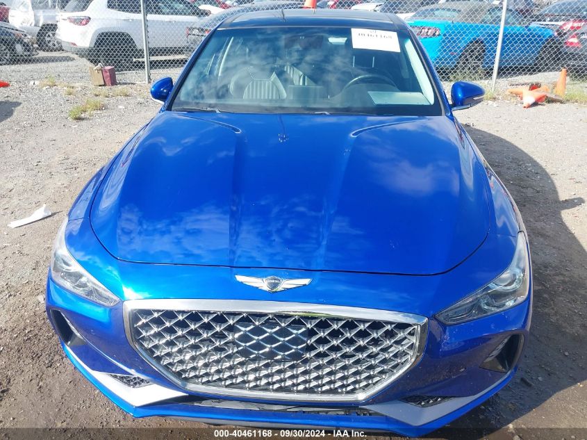 KMTG34LA1KU021793 2019 Genesis G70 2.0T Advanced