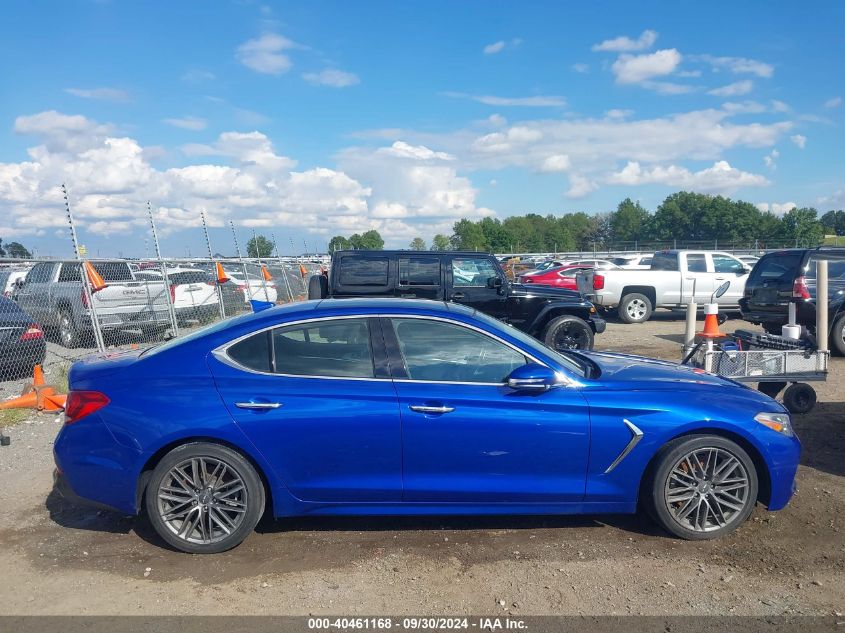 KMTG34LA1KU021793 2019 Genesis G70 2.0T Advanced