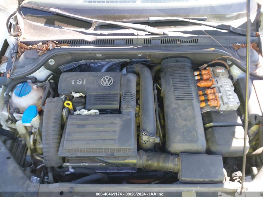 3VW637AJ6EM301682 2014 Volkswagen Jetta Hybrid Sel