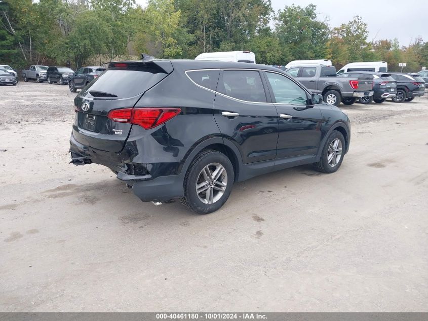 VIN 5NMZTDLB7HH044138 2017 Hyundai Santa Fe, Sport... no.4