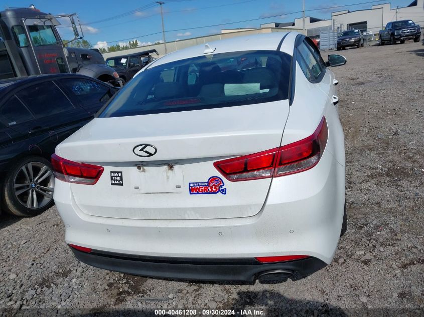 2018 Kia Optima Lx VIN: 5XXGT4L38JG232512 Lot: 40461208