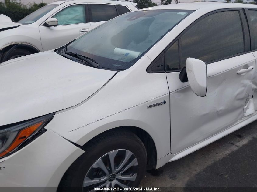 2021 Toyota Corolla Hybrid Le VIN: JTDEAMDEXMJ010972 Lot: 40461212