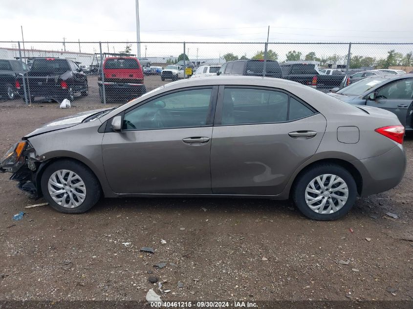 2017 Toyota Corolla Le VIN: 2T1BURHEXHC926876 Lot: 40461215