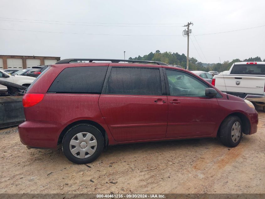 2010 Toyota Sienna Ce/Le VIN: 5TDKK4CC8AS322156 Lot: 40461235