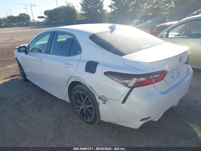 2022 Toyota Camry Se/Se Night Shade VIN: 4T1G11AKXNU027378 Lot: 40461271