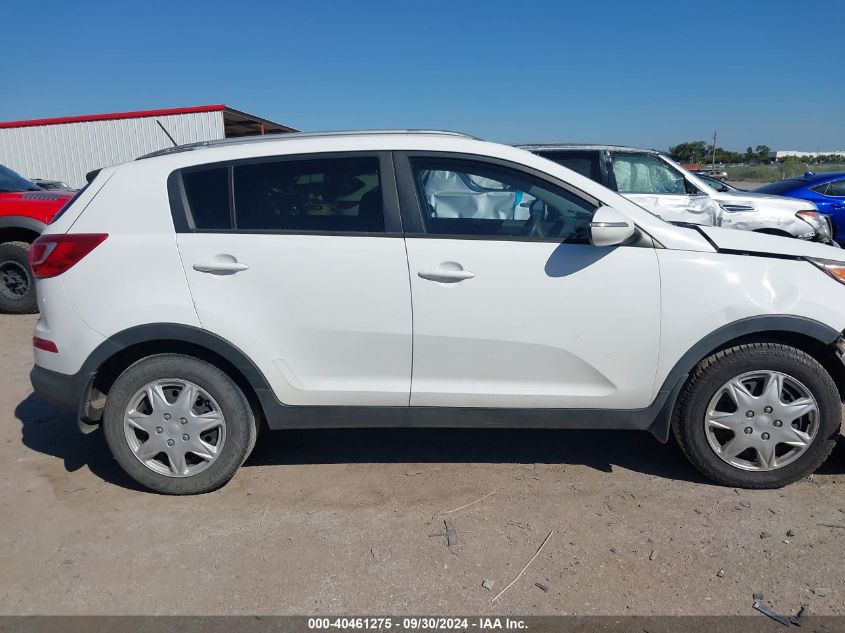 2013 Kia Sportage Lx VIN: KNDPB3A22D7540277 Lot: 40461275