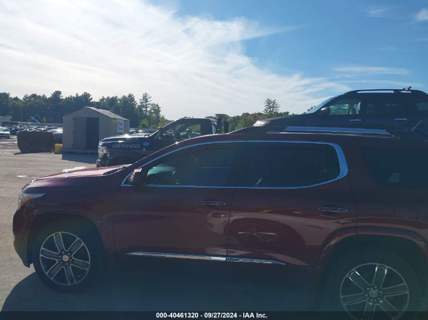 1GKKNXLS8JZ164937 2018 GMC Acadia Denali