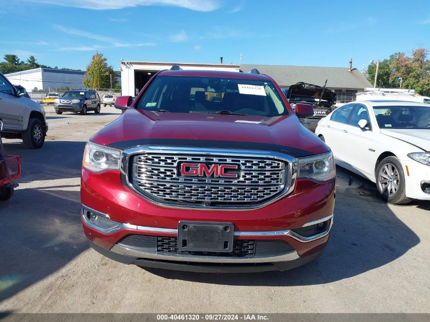 1GKKNXLS8JZ164937 2018 GMC Acadia Denali