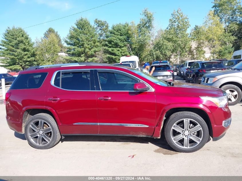 1GKKNXLS8JZ164937 2018 GMC Acadia Denali